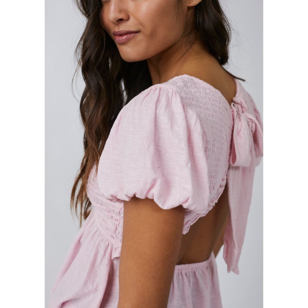 🎉LAST CHANCE🎉 FREE PEOPLE Charlotte Top / Sugar Spoonful - Picture 4 of 9